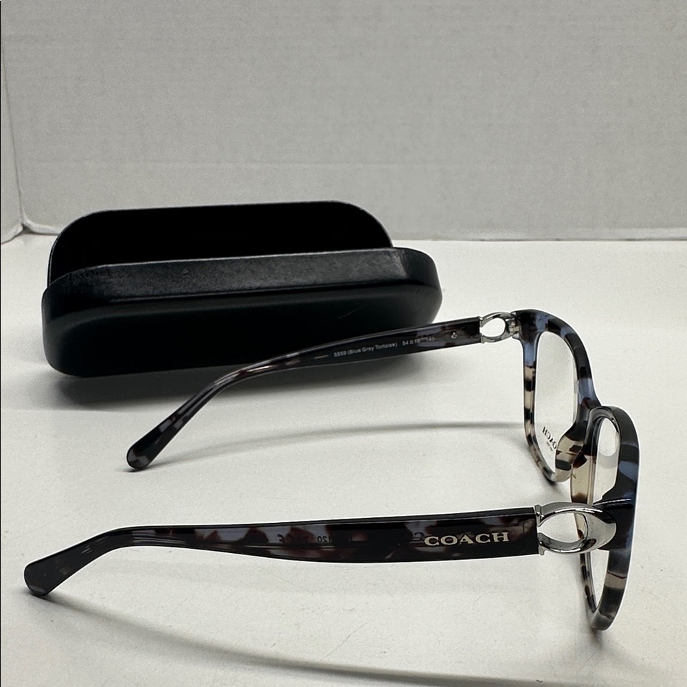 Coach Eyeglasses Glasses Frames HC6120 5559 Blue Tortoise Grey 54-16-140mm - Picture 3 of 11